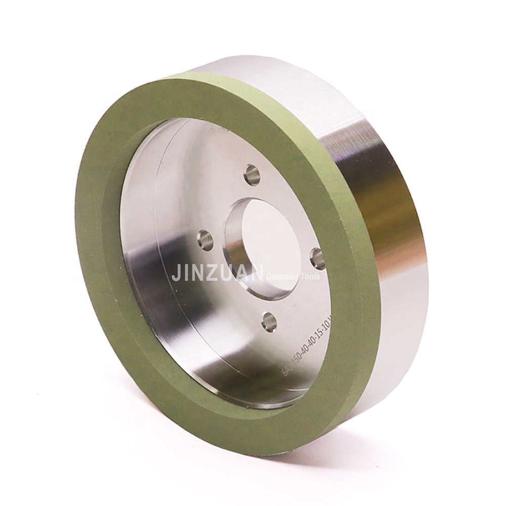 Ceramic diamond wheels for PCD and PCBN